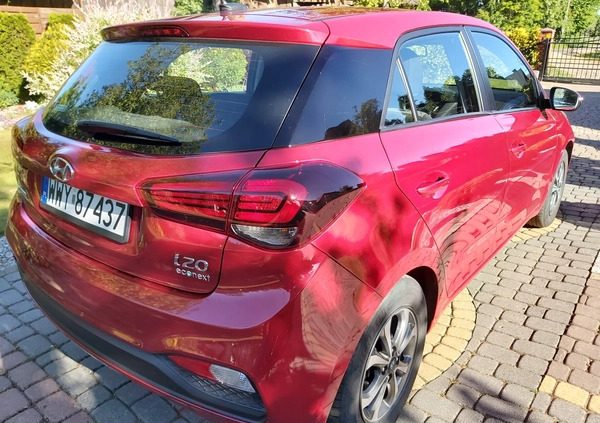 Hyundai i20 cena 52700 przebieg: 39400, rok produkcji 2020 z Wyszków małe 172